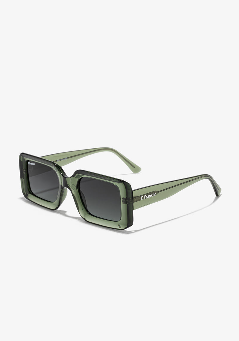 D.Franklin Bahamas Crystal Green / Smoke Green sunglasses