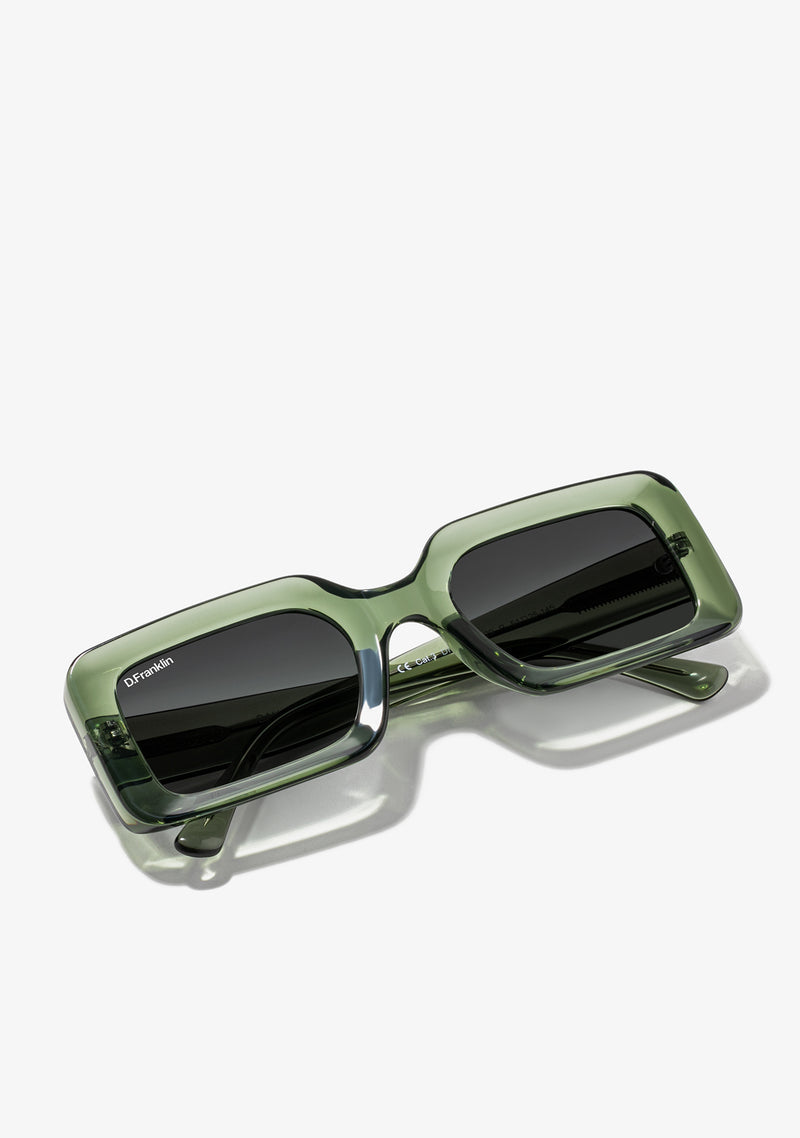 D.Franklin Bahamas Smoke Green sunglasses
