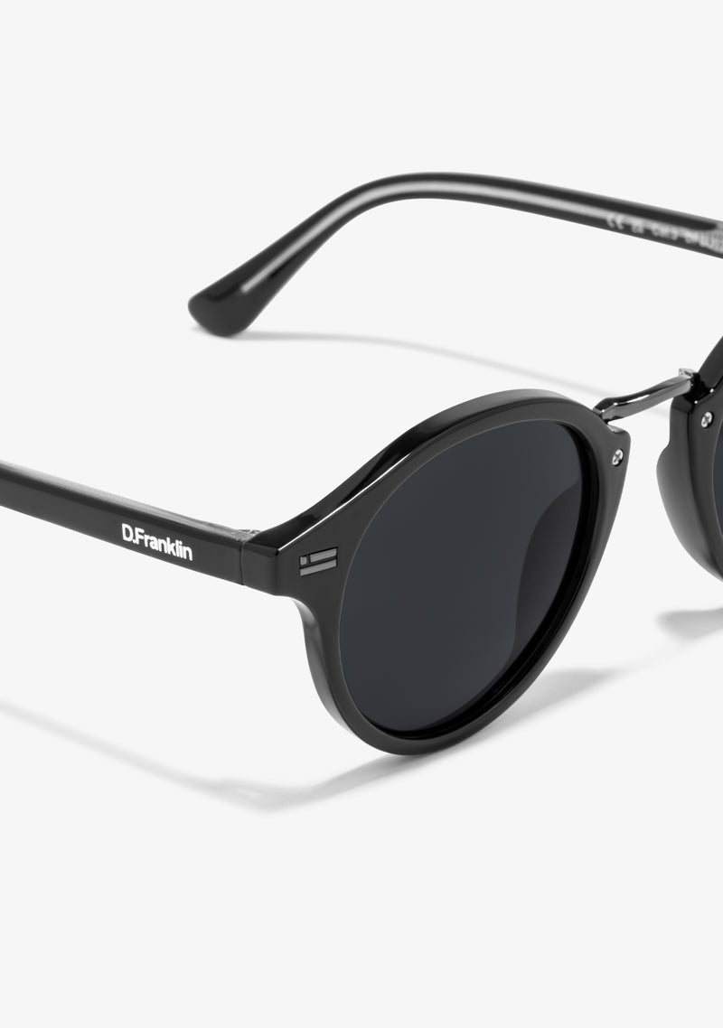 D.Franklin sunglasses ROLLER ROUND BLACK
