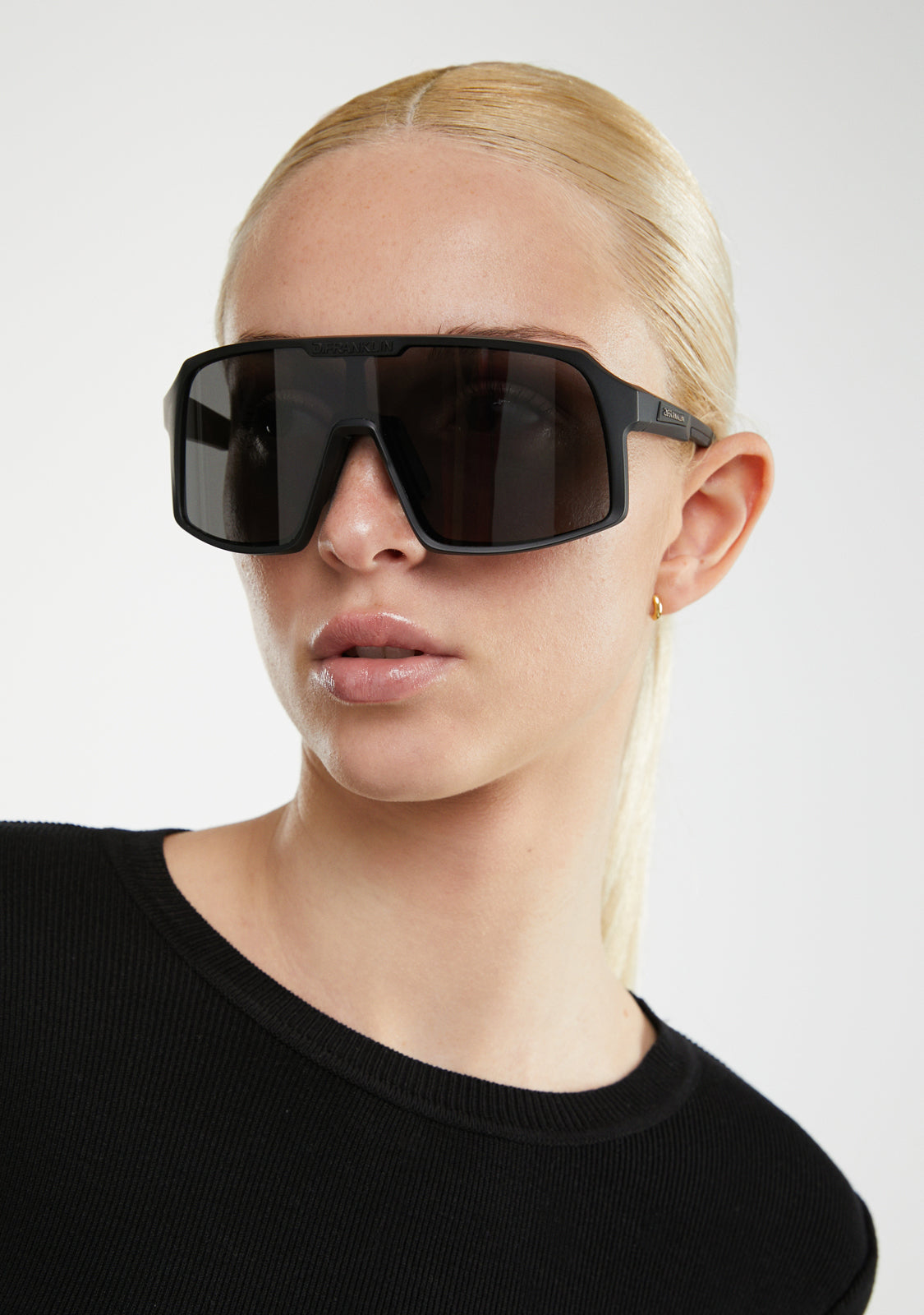 D.Franklin sport sunglasses WIND BLACK / BLACK Unisex
