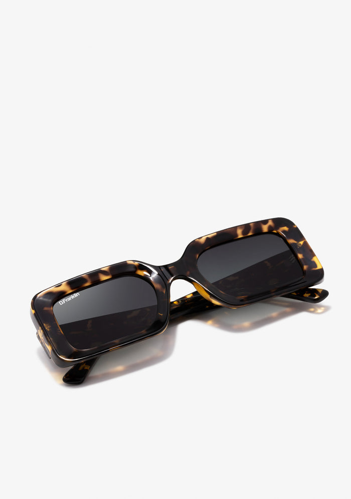 D.Franklin sunglasses BAHAMAS DARK GREY / GRAD BROWN
