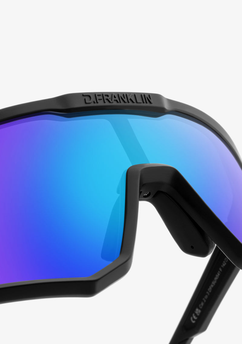 D.Franklin sport sunglasses HURRICANE black / blue
