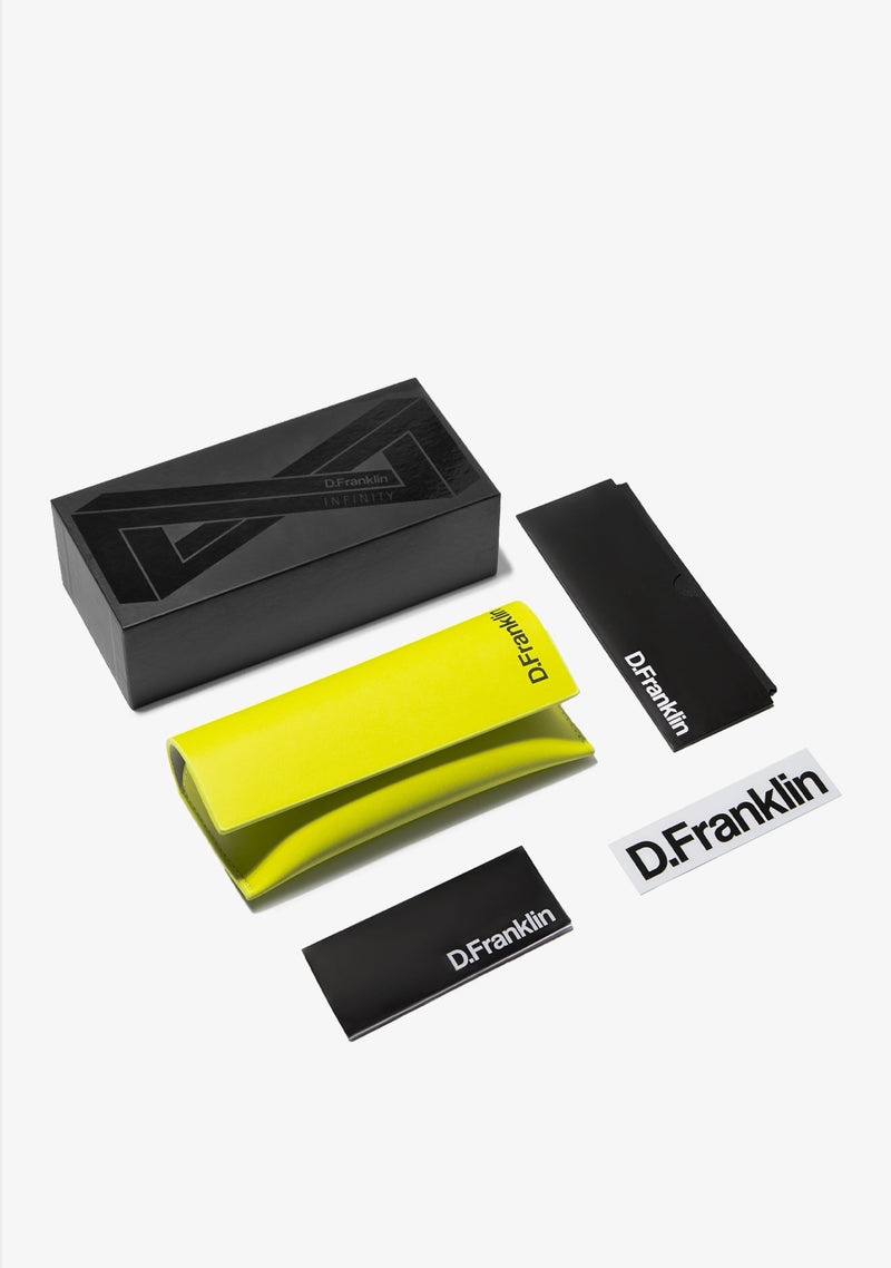 D.Franklin sunglasses INFINITY RED packaging