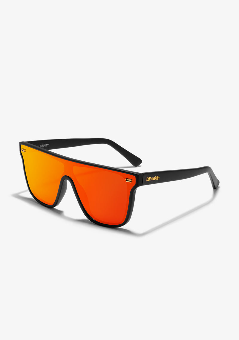 D.Franklin sunglasses INFINITY red