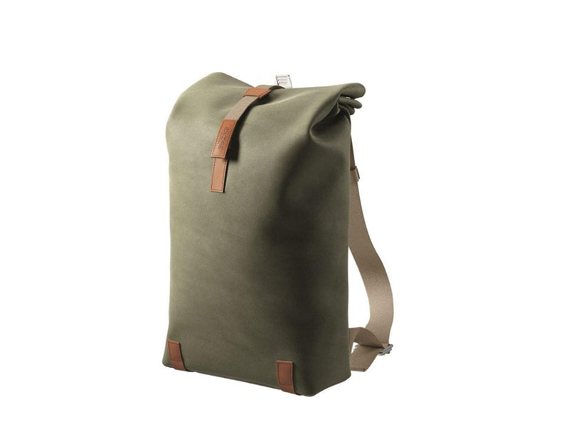 Pickwick katoenen canvas rugzak saliegroen
