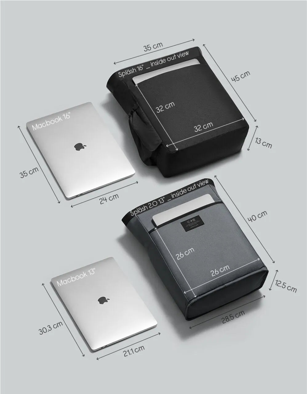 Gaston Luga - Spläsh 2.0 - 13" Rugzak Donkerblauw