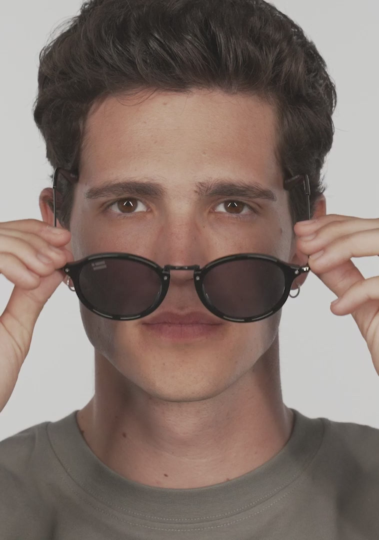 D.Franklin unisex sunglasses ROLLER TR90 BLACK EDITION