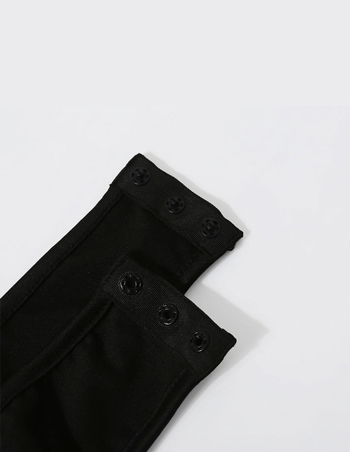 Zwarte Body met uitsnijdingen