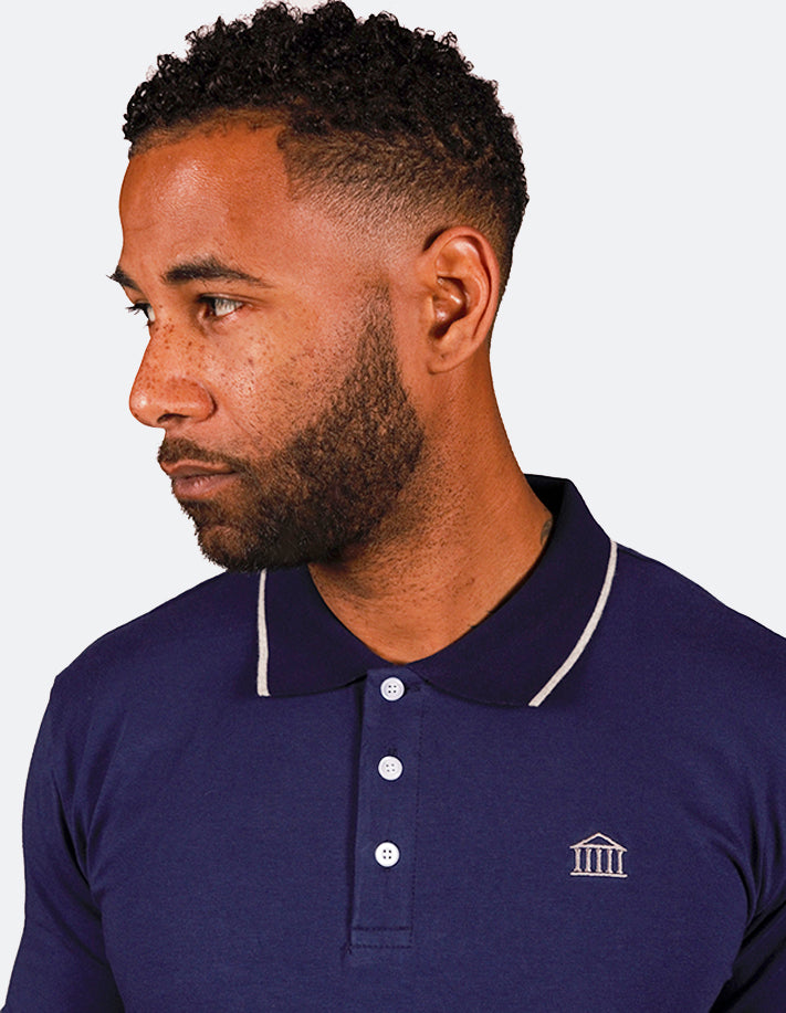 KRIOSWEAR Navy Blue Polo