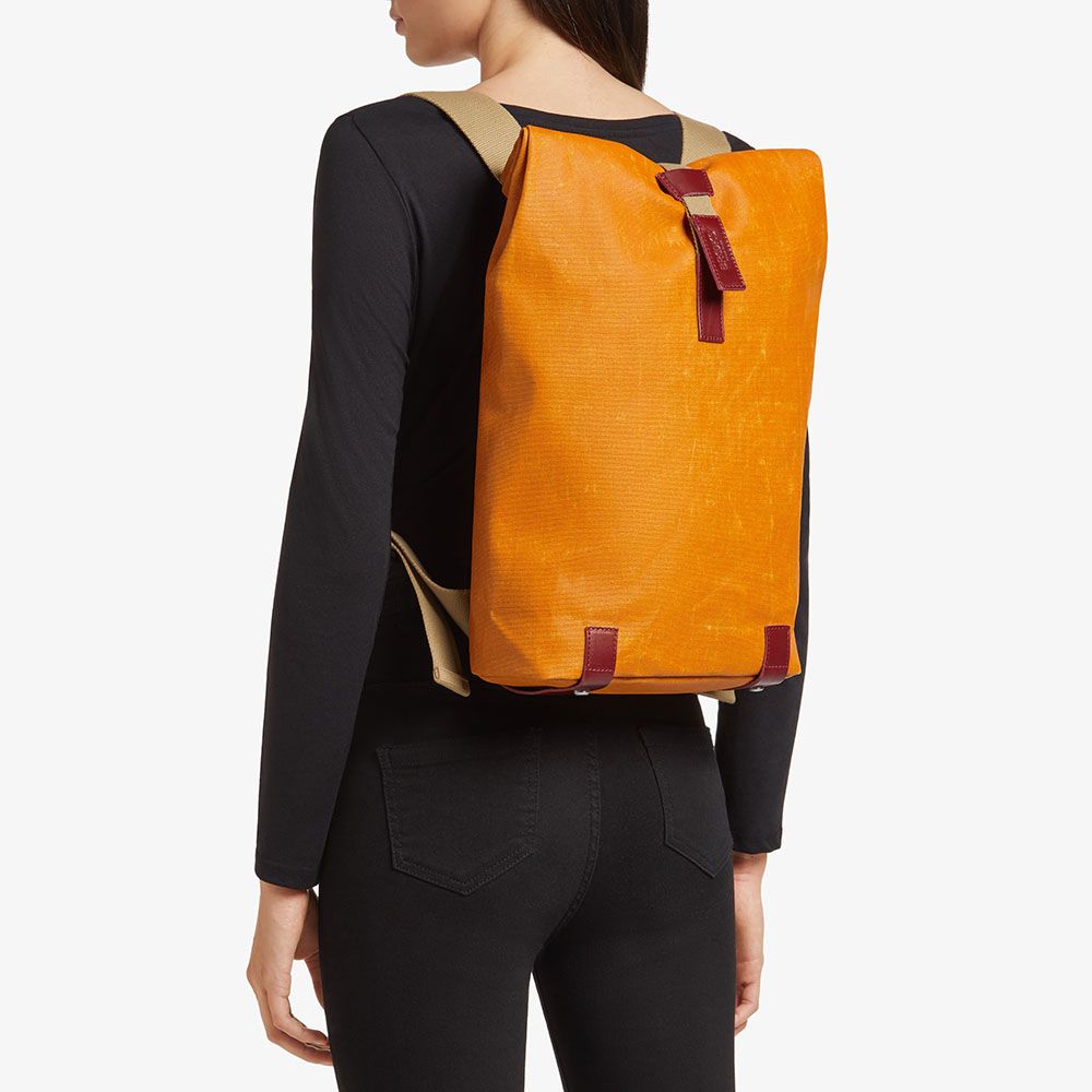 Pickwick Katoenen Canvas Rugzak Oranje/Goose Beak