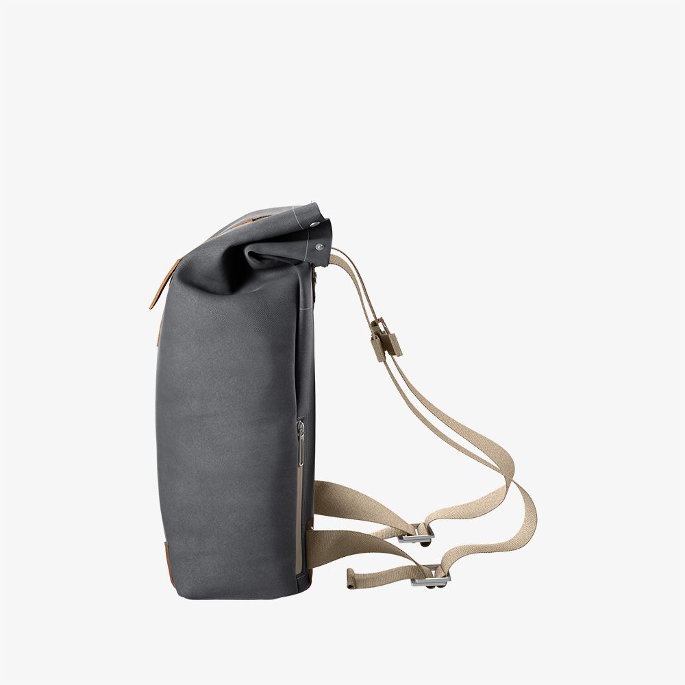 Brooks England - Pickwick Bag Grey Brown