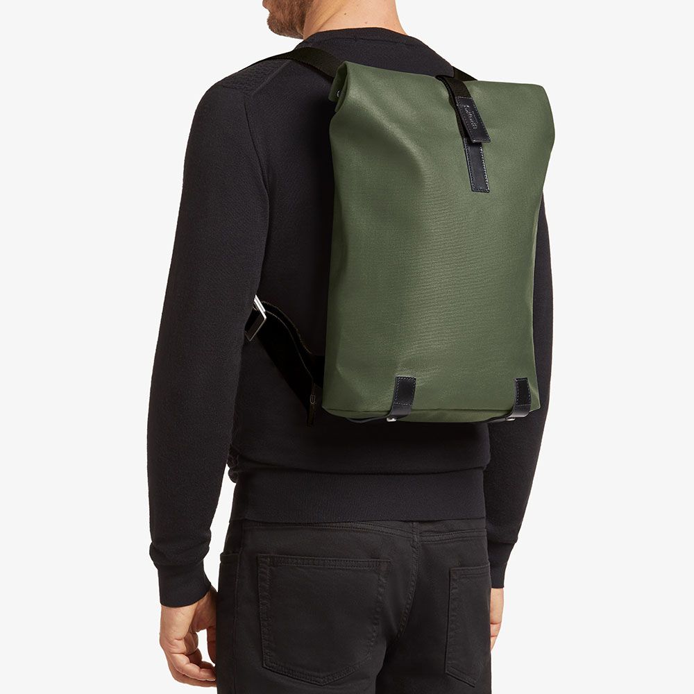 Brooks England - Pickwick Katoenen Canvas Rugzak Forest