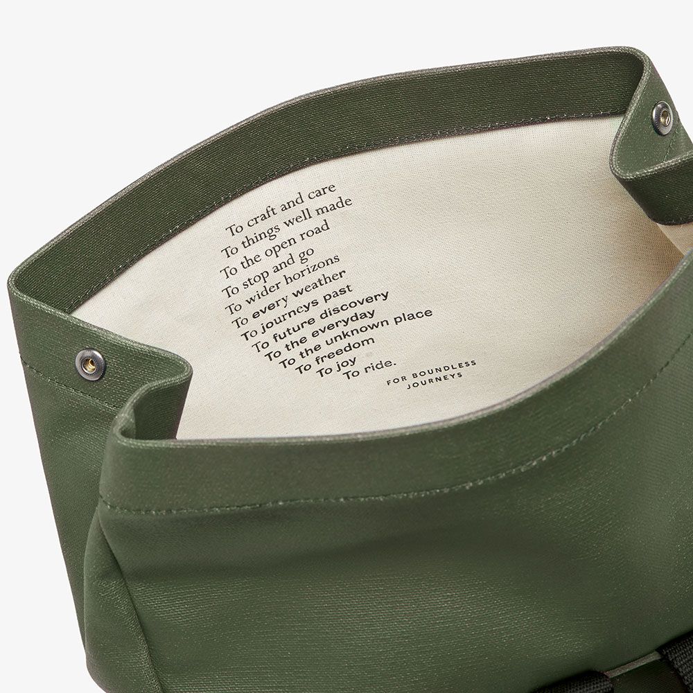 Brooks England - Pickwick Katoenen Canvas Rugzak Forest