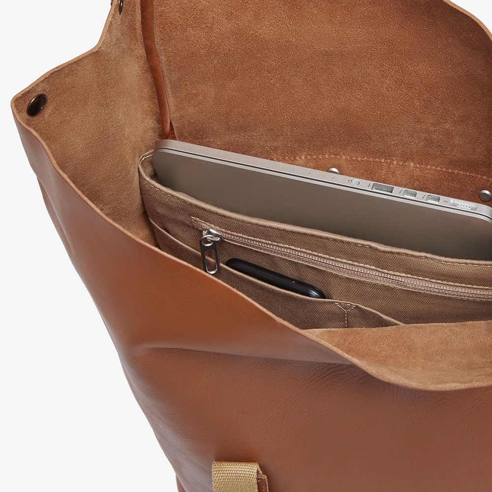 Dalston Tex Nylon Rugtas Zwart