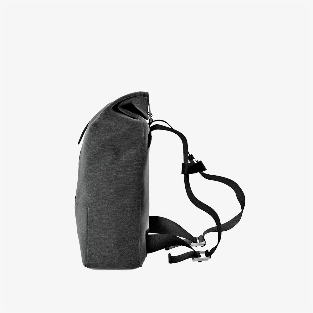 Dalston Tex Nylon Rugtas Zwart