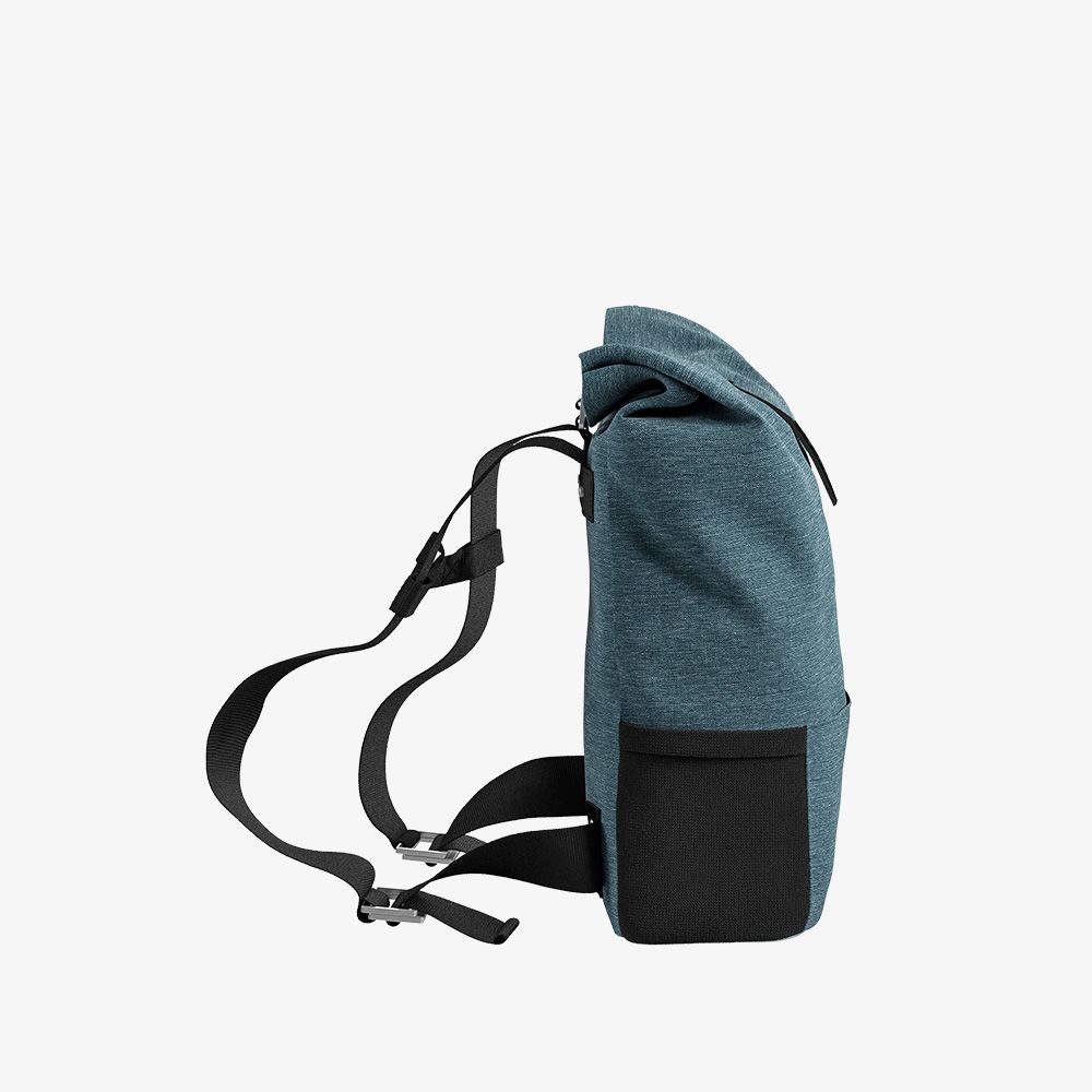 Dalston Tex Nylon Rugtas Zwart