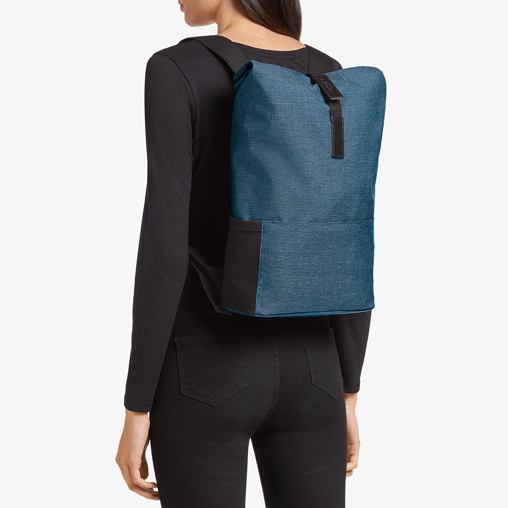 Dalston Tex Nylon Rugtas Zwart