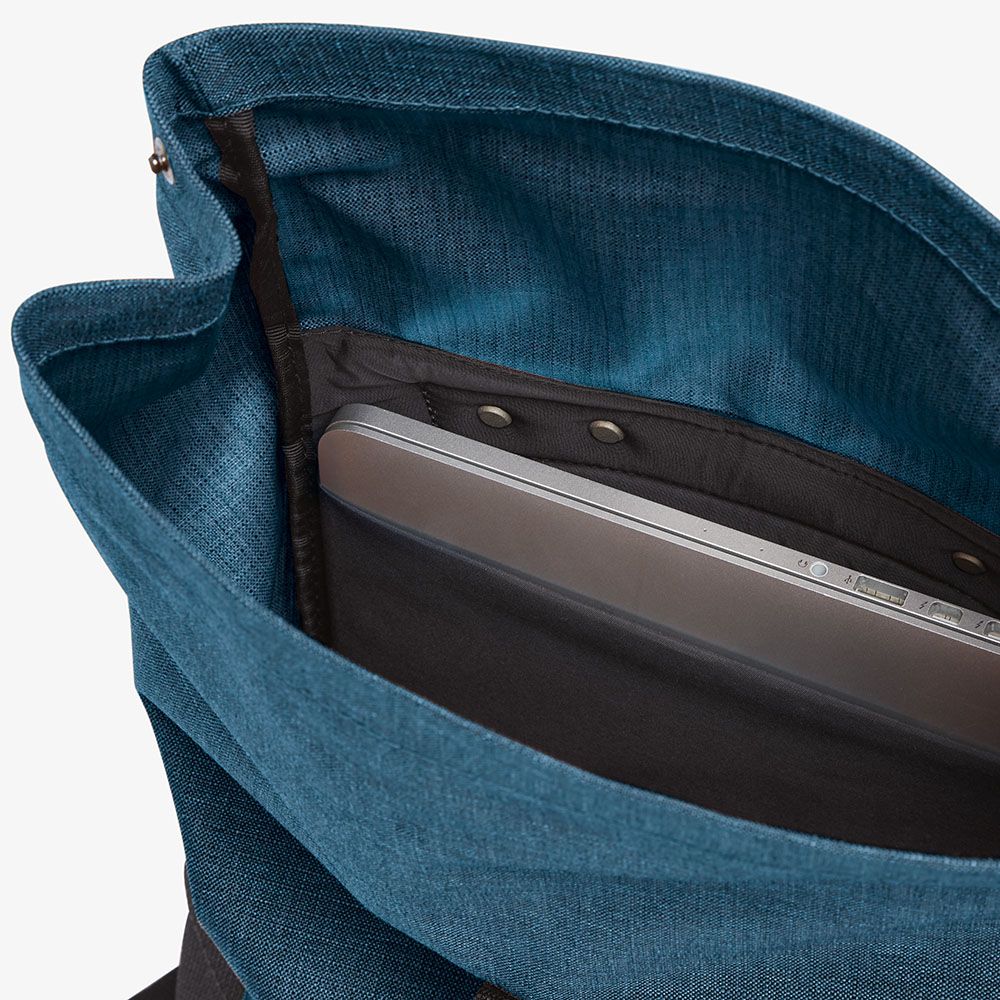 Dalston Tex Nylon Rugtas Zwart