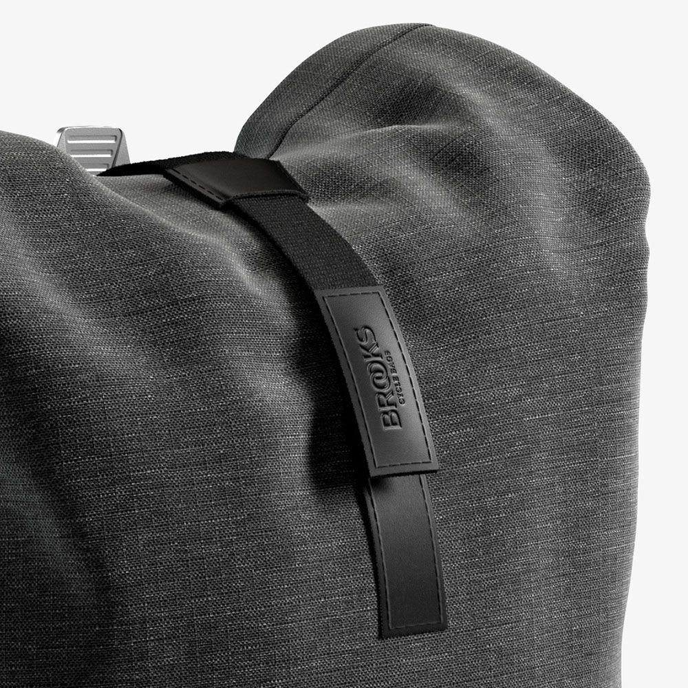 Dalston Tex Nylon Rugtas Zwart