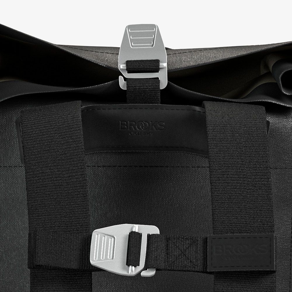 Brooks England - Pickwick Cotton Canvas Backpack Black