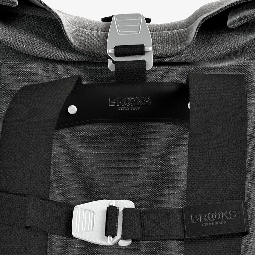 Dalston Tex Nylon Rugtas Zwart