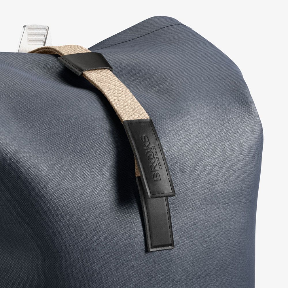 Brooks England - Pickwick Cotton Canvas Knapsack Blue