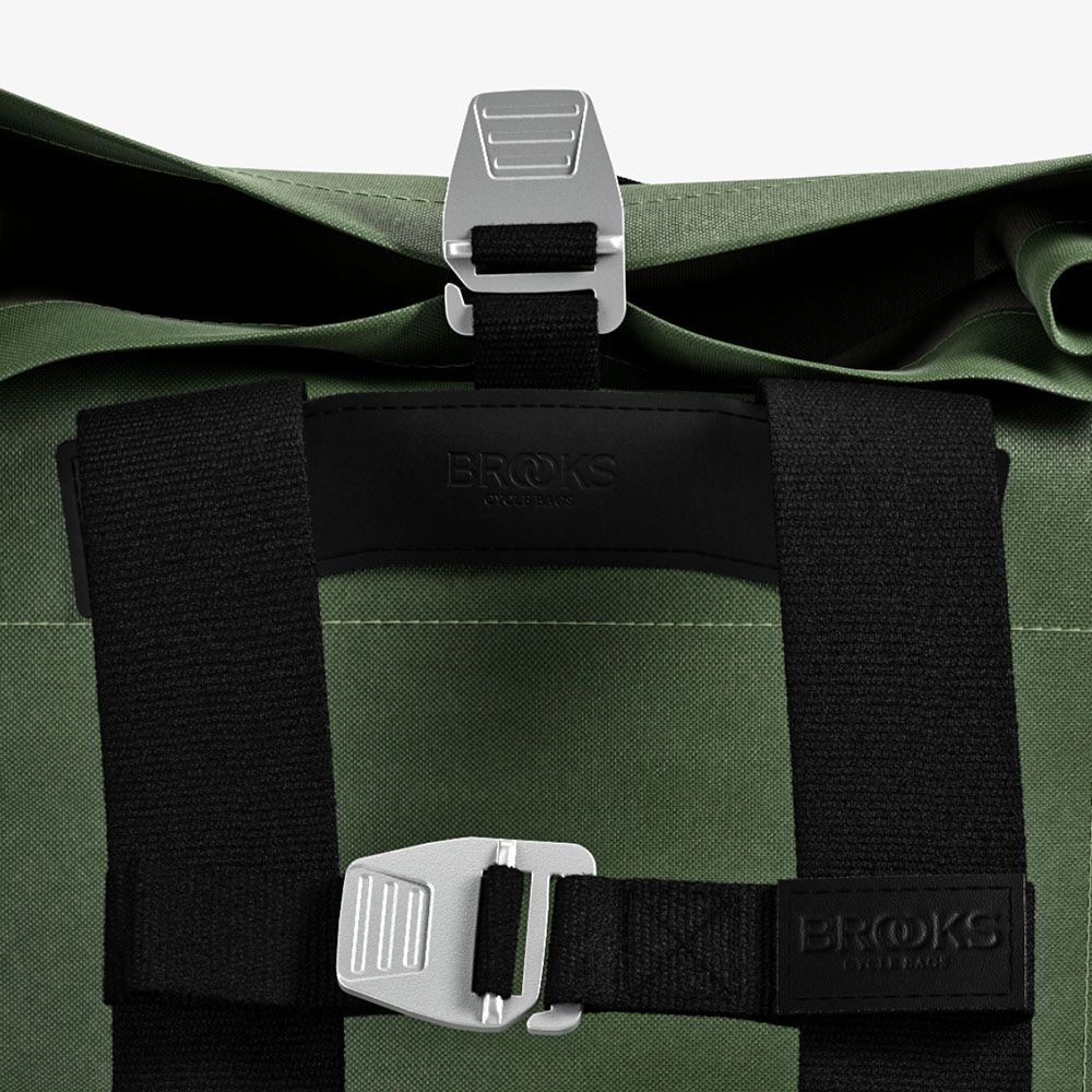 Brooks England - Pickwick Katoenen Canvas Rugzak Forest