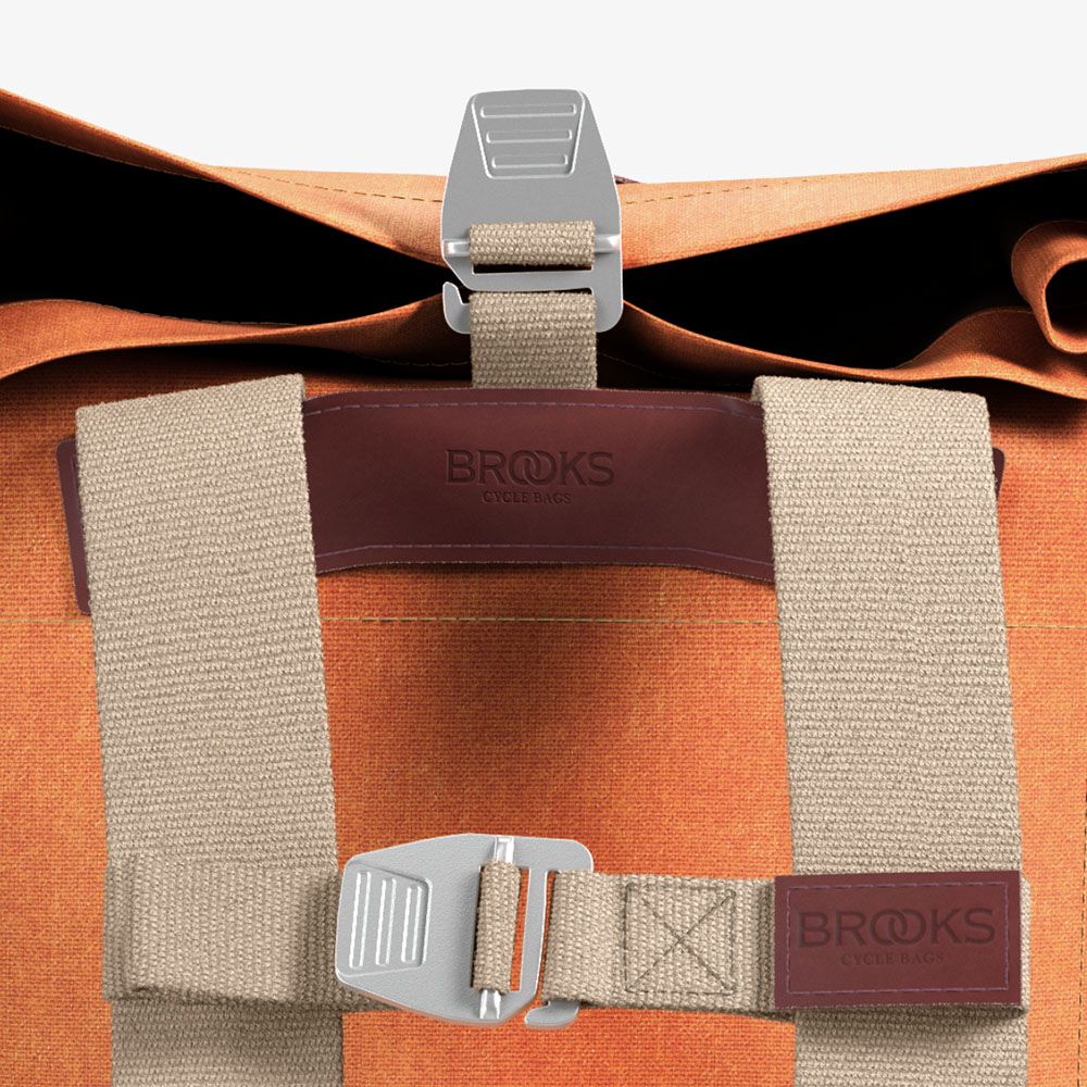 Pickwick Katoenen Canvas Rugzak Oranje/Goose Beak